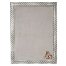 Lambs & Ivy - Painted Forest Fox Coral Fleece Baby Blanket, Gray Image 2