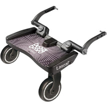 Lascal BuggyBoard Maxi Black | Universal Ride-On Stroller Board Image 1