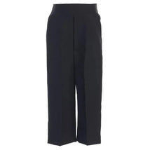 Lito Pants with Elastic On The Back & Fake Fly, Black Image 1