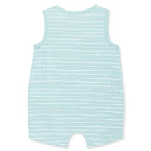 Little Me - Baby Boy Focus Kids Coastal Rib Romper Image 2