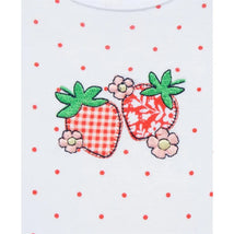 Little Me - Baby Girl Strawberry Bodysuit & Pant Set Image 2