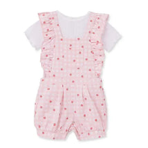Little Me - Baby Girl Strawberry Knit Jumper Set, Pink Image 1