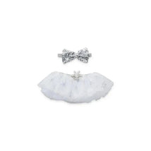 Little Me - Elly & Emmy 2Pk Tutu Baby Girls Set, Silver, 0/12M Image 1