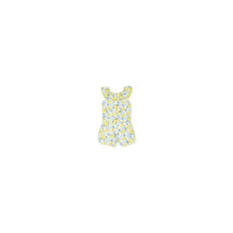 Little Me Lemon Woven Romper - Yellow Image 2