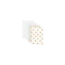 Luvable Friends - 4Pk Fox Flannel Receiving Blankets Image 1