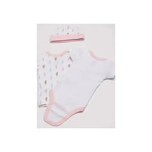 Luvable Friends - 4Pk Baby Girl Cotton Preemie Layette Set Image 3
