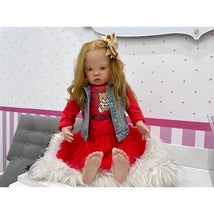 Reborn Baby Dolls - Toddler White Vinyl, Tibby Image 2