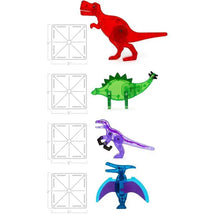 Magnatiles - Dino World 40-Piece Magnetic Construction Set Image 2