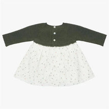 Martin Aranda - Baby Girl Dress Firmamento, Green Image 2