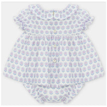 Martin Aranda - Baby Set Dress & Bloomer Woven Fabric Fiesole, Lavanda Image 2
