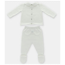 Martin Aranda - Take Me Home Set Sweater & Leggings Knit Albi, White Image 2