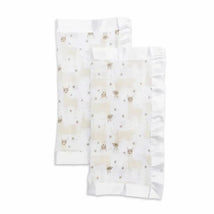 Mary Meyer - 2Pk Lulujo Cotton Security Blankets, Modern Llama Image 1