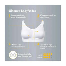 Medela - Maternity & Nursing Ultimate Bodyfit Bra, Black Image 2