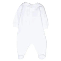 Moschino Baby - Unisex Footie Gift Box With Bear Toy Star, Optic White Image 2