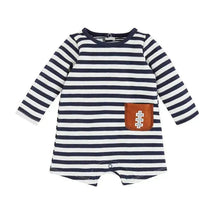 Mud Pie - Football Pocket Romper Image 1