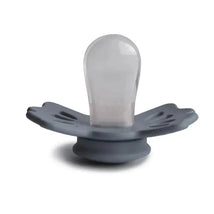 Mushie - 2Pk Sage/Great Gray Lucky Symmetrical Silicone Pacifier, 0/6M Image 2