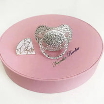 Neonilla Crystal - Orthodontic Pacifier With Swarovski Crystals. Bling Dummy Image 1