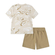 Nike Baby - Toddler On The Move Printed Tee And French Terry Shorts Set Image 2