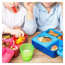 Omie Box - Insulated Bento Box with Leak Proof Thermos Food Jar, Purple Plum Image 2