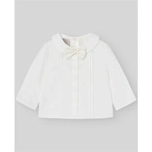 Paz Rodriguez - Baby Boy Pants & Blouse Set, Cream/Beige Image 2