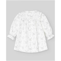 Paz Rodriguez - Baby Girl Dress & Bloomer Set Pulgarcito, Grey Pearl Image 2