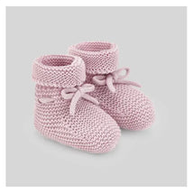 Paz Rodriguez - Baby Knit Newborn Booties, Magnolia Image 1