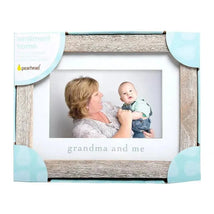 Pearhead Grandma And Me Frame, Grandmother Gift, Rustic Frame Me & Grandma Gift Image 3