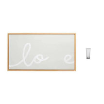 Pearhead - Love Framed Print Canvas And Paint Set Image 3