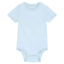 Polo Ralph Lauren Baby - Short Sleeve Jersey Knit T-Shirt Bodysuit, Beryl Blue Image 1