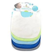 Primo Passi Stay Dry Cotton Baby Bib - 10Pk - Boys Image 1