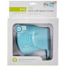 Puj - Snug, Ultra-Soft Spout Cover for Bathtub Taps, Elephant, Aqua Image 2