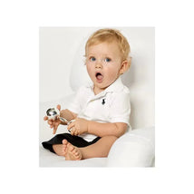 Ralph Lauren Classic White Baby Boy Polo Shirt Image 3