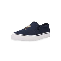 Ralph Lauren Toddler - Vulcanized Keaton Slip On Bear Canvas, Navy Image 1