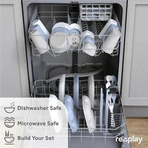 Re Play - 10oz Reusable Spill Proof Cups for Kids, Grey Image 2