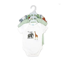 Rose Textiles - Neutral 3 Pack Bodysuit Set, Safari Image 2