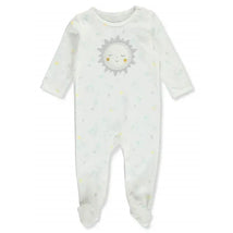Rose Textiles - Trapunto Novelty Interlock Sleeper, Sun Image 1