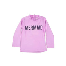 Shade Critters Mermaid Bathing Shirt & Baby Girl Bikini Bottom.