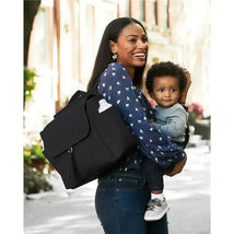 Skip Hop - Greenwich Convertible Diaper Backpack, Black Image 2