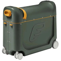 Stokke Jetkids Bedbox Ride-on Suitcase - Golden Olive Image 1