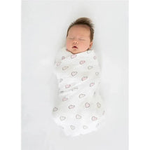 Swaddle Designs - 2Pk Swaddleduo, Pastel Pink Polka Dots + Hearts Image 2
