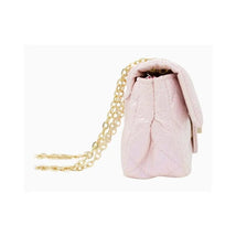 Tiny Treats - Classic Quilted Shiny Mini Bag, Purple Image 2