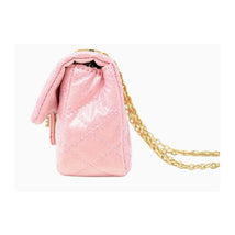 Tiny Treats - Classic Quilted Sparkle Mini Purse, Baby Purple Image 2