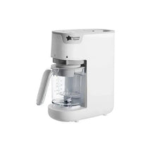 Tommee Tippee Quick Cook Baby Food Maker, Steamer Blender, White Image 1