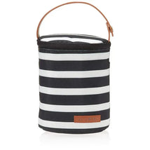 Tomy - JJ Cole Baby Bottle Cooler Bag With Ice Pack, Black/White Image 1