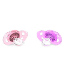Twistshake 2-Pack 0-6M Pacifier - Light Pink/Lavender Image 2