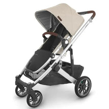 Uppababy - Cruz V2 Stroller, Declan (Oat Mélange/Silver Frame/Chestnut Leather) Image 1
