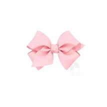Wee Ones - Small Classic Grosgrain Hair Bow (Knot Wrap), Light Pink Image 1