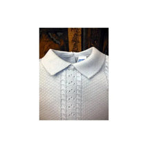 Will' Beth 2-Piece Blue Cable Knit Boys Set Image 2