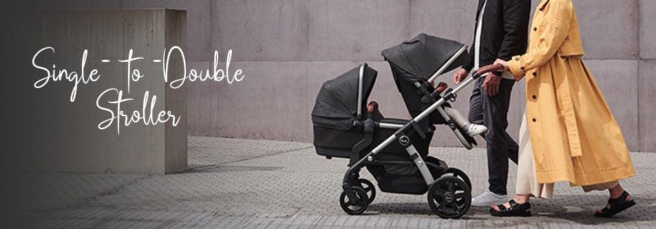 Single To Double Strollers