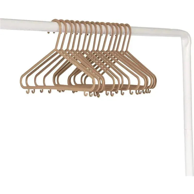 3 Sprouts - 15Pk Baby Wheat Straw Hangers, Speckled Brown Image 2